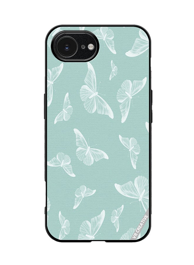 VR CREATIVE Protective Case Cover For Apple iPhone 16e Butterfly Design Multicolour