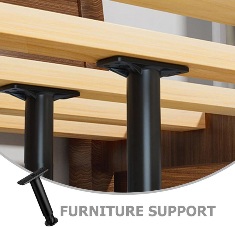 2pcs Adjustable Bed Frame Legs 20-37cm Plastic Furniture Support Feet Waterproof Replacement Bed Slats Riser and Cabinet - Image 3