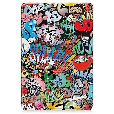 ProElite Case Cover for Lenovo idea Tab 11 inch Cover, Smart Flip Case Lenovo idea Tab 11 inch 2025 Tablet Translucent Back with Stylus Pen, Hippy - Image 5