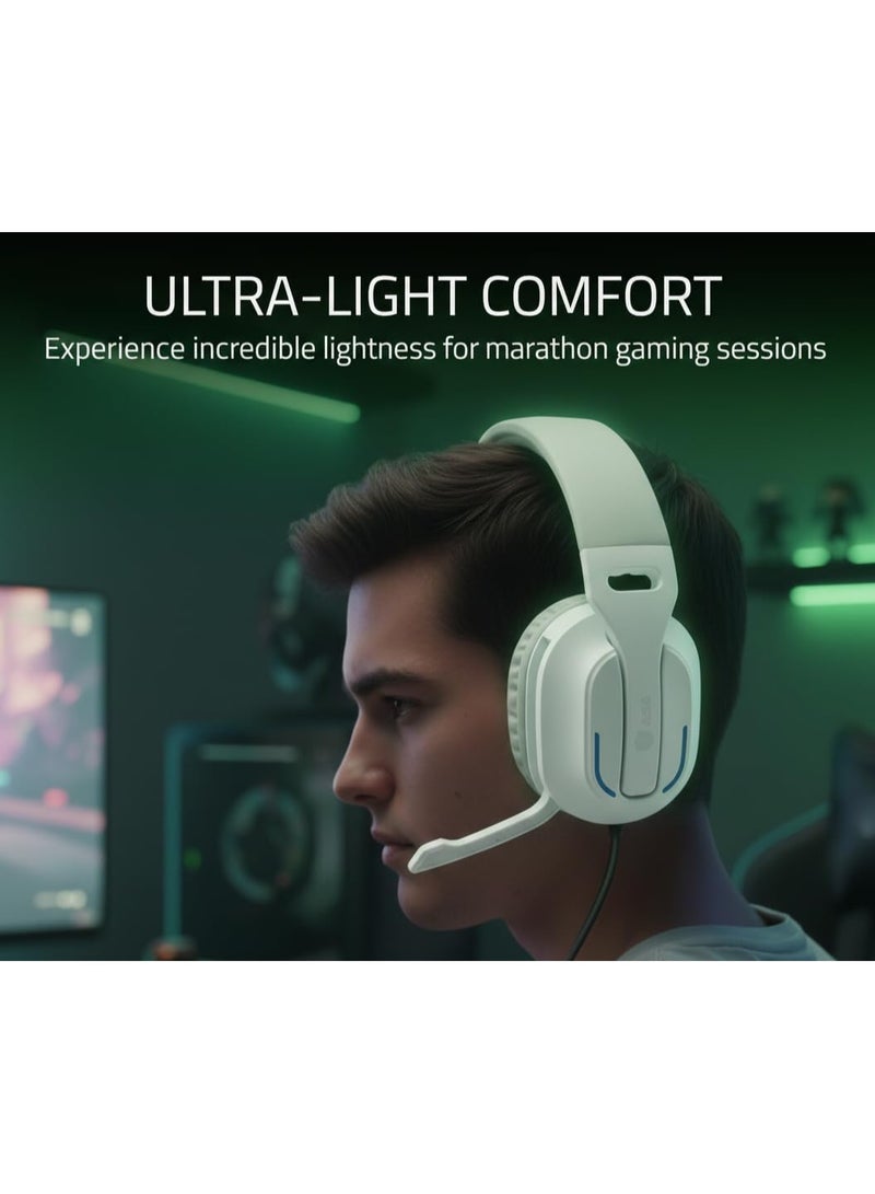 ASA Creative X Wired Pro Gaming Headset with Noise-Canceling Microphone – PS5, PS4, PC & Multi-Platform Compatible - Image 3