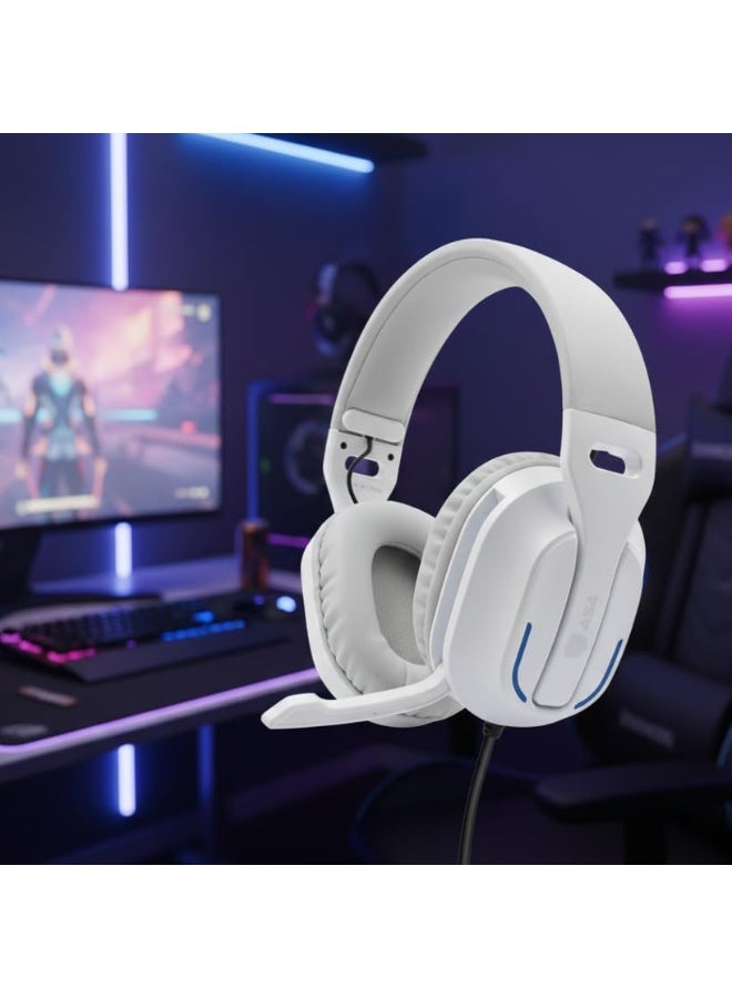 ASA Creative X Wired Pro Gaming Headset with Noise-Canceling Microphone – PS5, PS4, PC & Multi-Platform Compatible - Image 5