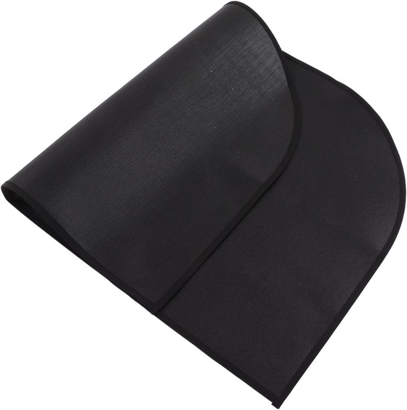 Pit Mat Insulated Fireproof Heat Foldable Under Grill Mat for Fireplace Outdoor Cam Black 50x80cm 19 7x31 5in Pit MatUnder Grill MatGrill Protective PadGrill MatsGrill Deck (50x80cm/19.7x31.5in) - Image 3