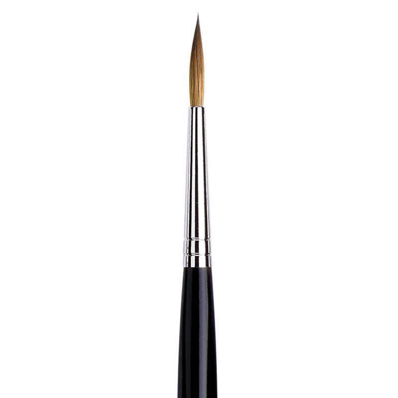 da Vinci Brushes فرشاة الطلاء المائية من سلسلة دا فينشي 35 ماسترو، مدببة طويلة من شعر كولينسكي الأحمر، الحجم 4 (35-04) - Image 3