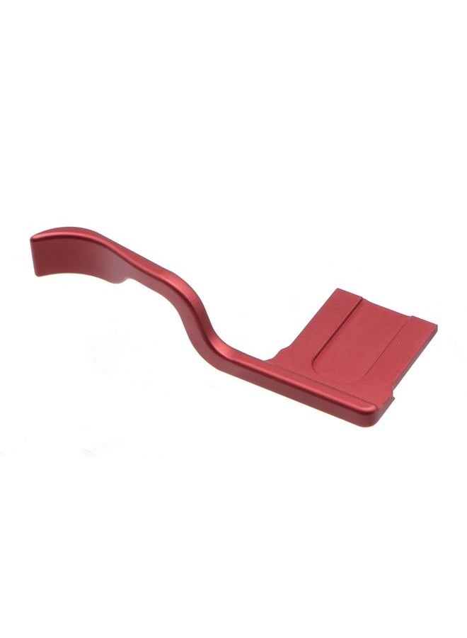 HITHUT Metal Thumbs Up Grip Hot Shoe Cover for Fujifilm X-T10 X-T20 X-T30 XT10 XT20 XT30 Camera Dark Red with Better Balance and Grip Convenience - Image 3