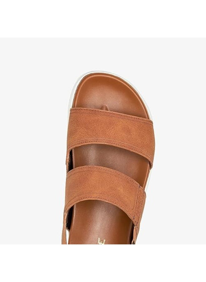 NDURE Men's Ultra-Light Sandals, Brown - Image 5