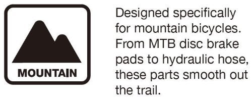 Jagwire Mountain Sport Brake Pad, Red - Image 3