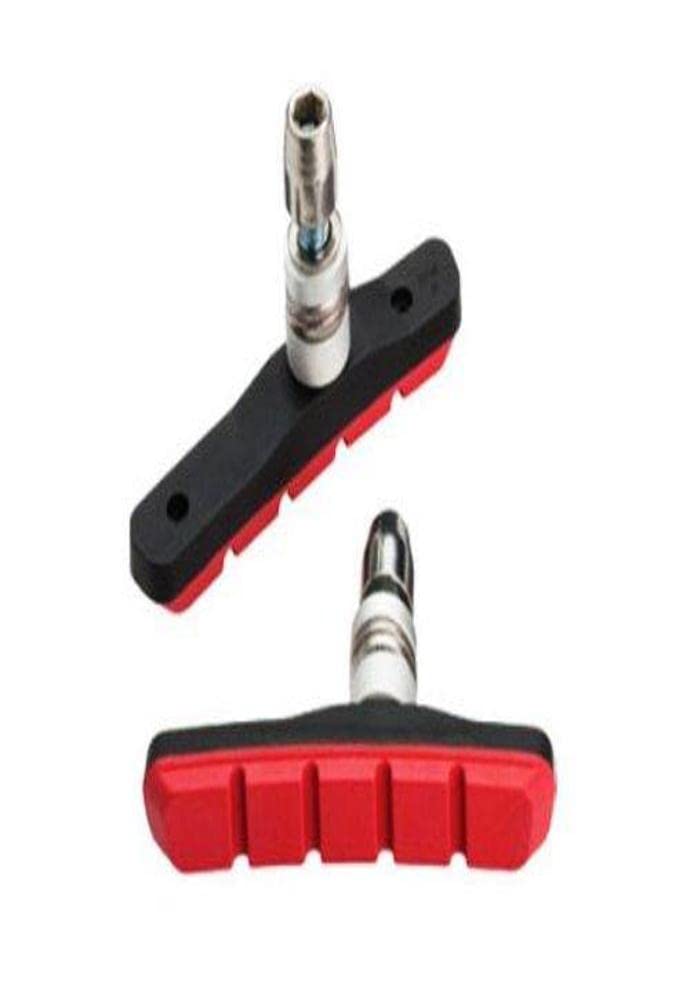 Jagwire Mountain Sport Brake Pad, Red - Image 1