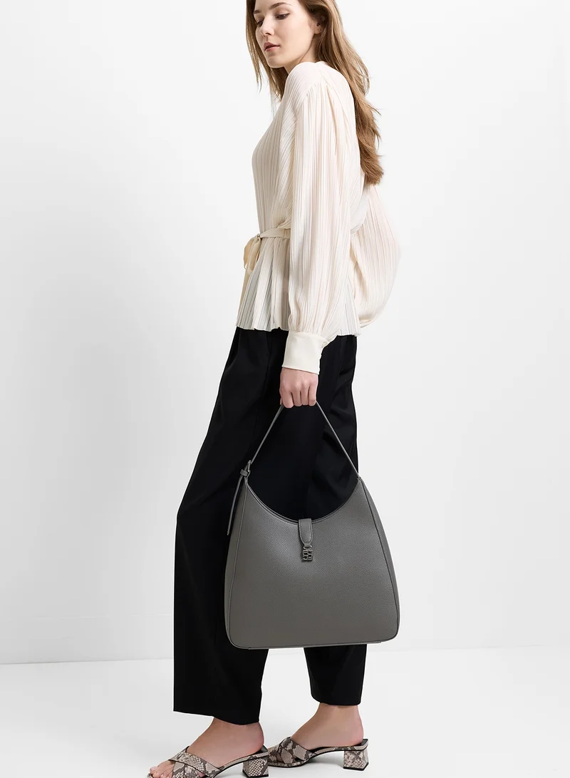 فرنش كونكشن Women Grey Harper Shoulder Bag