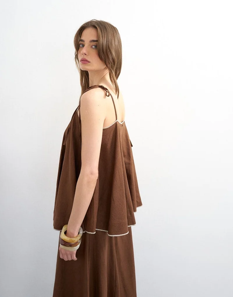 TOPSHOP Closed Neckline Top