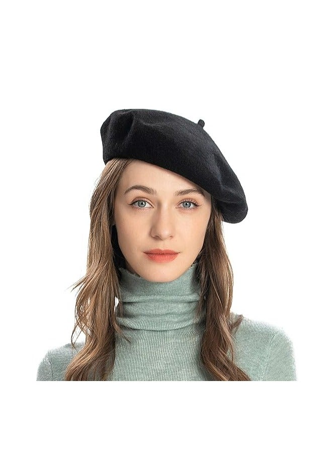 GUDOO Women's Classic French Artist Beret Beret - Image 1