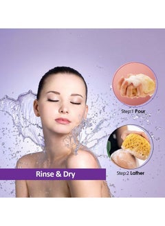 SNAKE BRAND Unisex Shower Gel 450Gm (Relaxing Lavender)  - Image 5