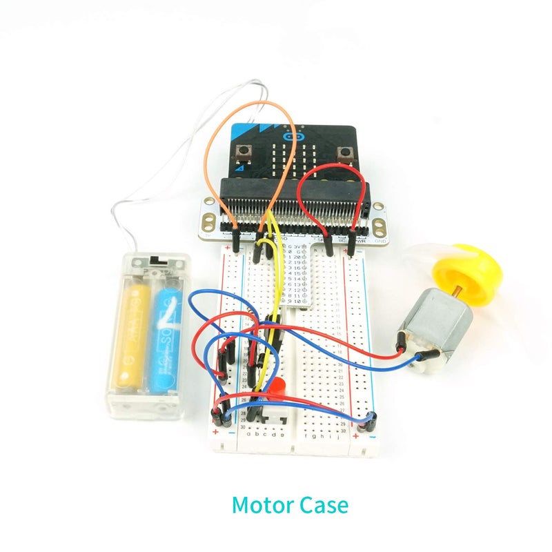 EF ELECFREAKS ELECFREAKS microbit Starter Kit for Kid 24 Accessories Micro:bit Basic Coding Electronics Kit, STEM Educational DIY Experiment Kit, Electric Circuit Learning with Guidance Manual(Without Micro: bit) - Image 4