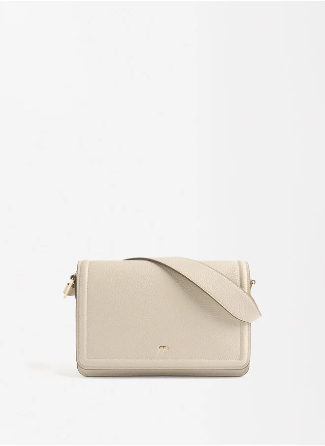 PARFOIS Shoulder Bag With Flap Closure