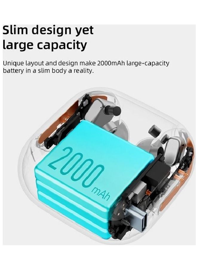 Mibro سماعات أذن لاسلكية حقيقية 3 برو باللون الأسود - Image 3