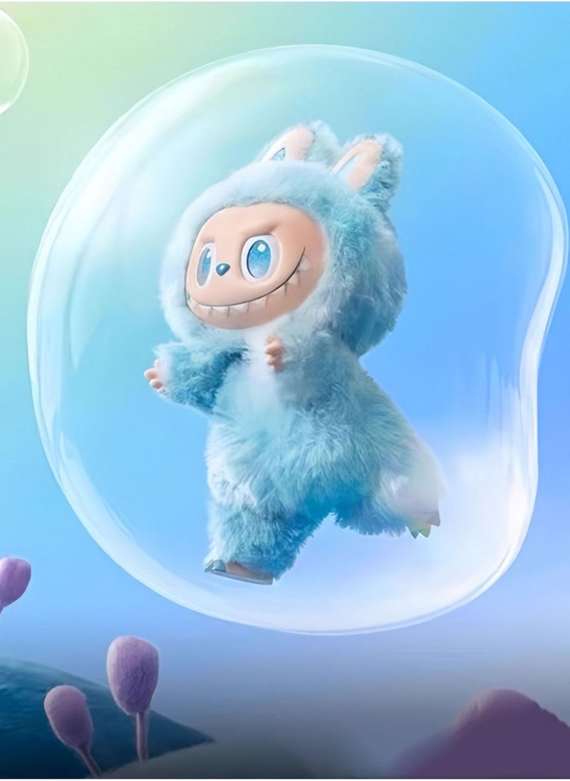 POP MART Plush Toy Made in China POP Doll MART Third Generation THE MONSTERS Labubu Stand Models Bubble Mart Series Stand Up Model Vinyl Face Plush LABUBU Plush Toys Doll Selectable China Version for Kids Adults Boy Girls Soft Plush Birthday Gifts for Children  - Image 1