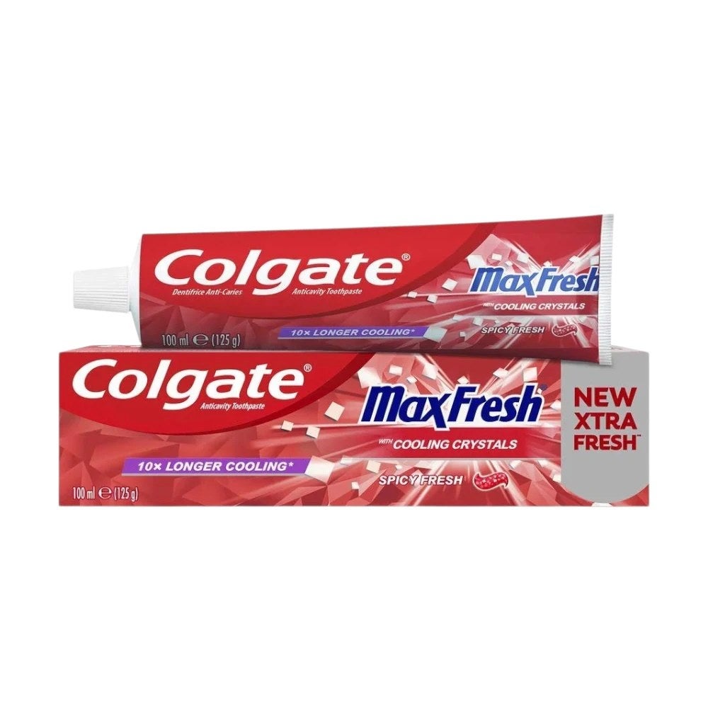 Colgate Max Fresh Toothpaste With Cooling Crystals Spicy And Fresh- 100ml