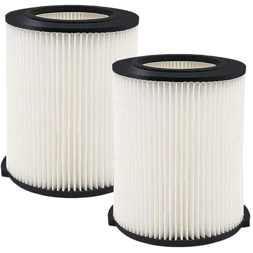 MZY LLC 2 Pack VF4000 Filter Replacement for Ridgid for Shop Vac Wet Dry Vacuums 5-20 Gallon 72947 & for Husky 6-9 Gallon Vacuum Cleaners RV2400A RV2600B WD5500 WD0671 - Image 1