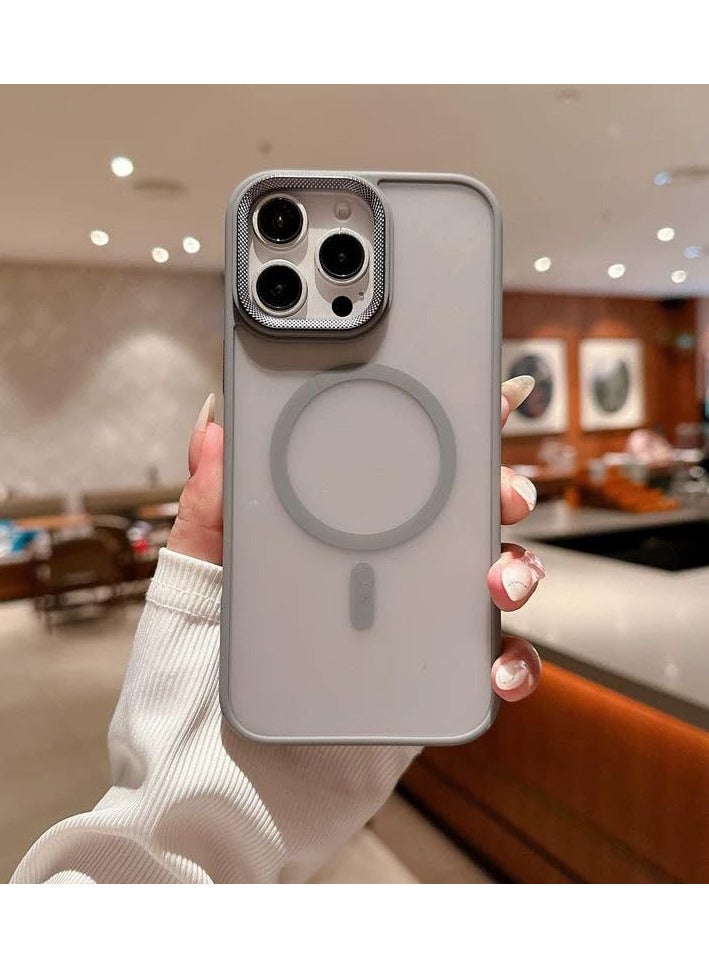 Eco Case for iPhone 15 Pro MaX Case Magnetic Translucent Matte Phone Cases [Compatible with MagSafe] Thin Slim Fit Shockproof Bumper Hard Protective Cover for Women Men Girls - Image 2