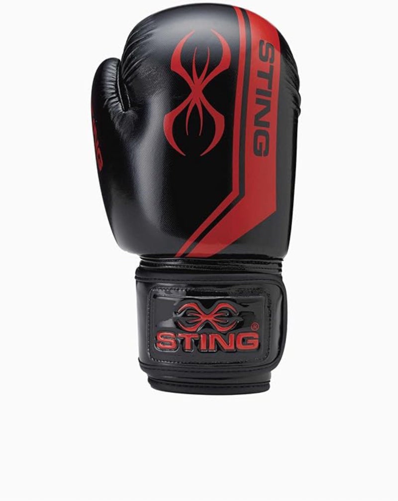 STING Boxing - Armaplus Boxing Gloves | for Competition & Training (12OZ, Black) - Image 1