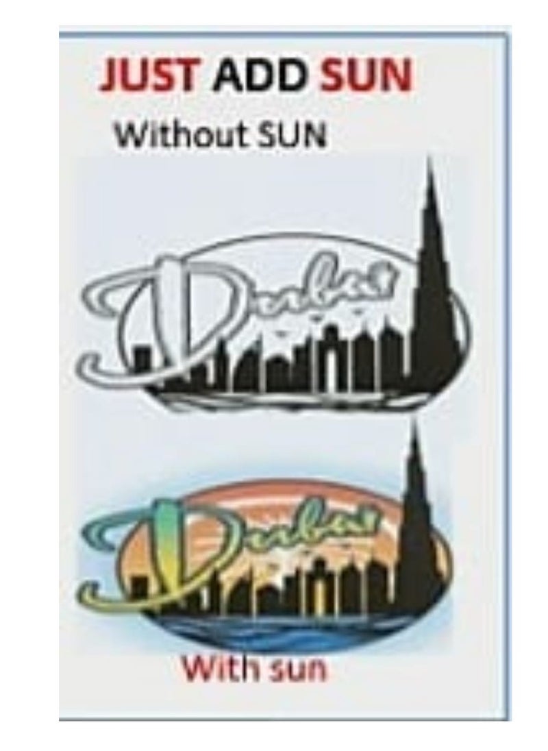 Generic - Dubai T-shirt Burj Khalifa Unisex Change Color Under The Sun - Image 1