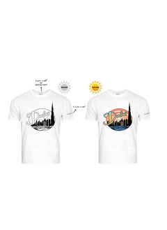 Dubai T-shirt Burj Khalifa Unisex Change Color Under The Sun