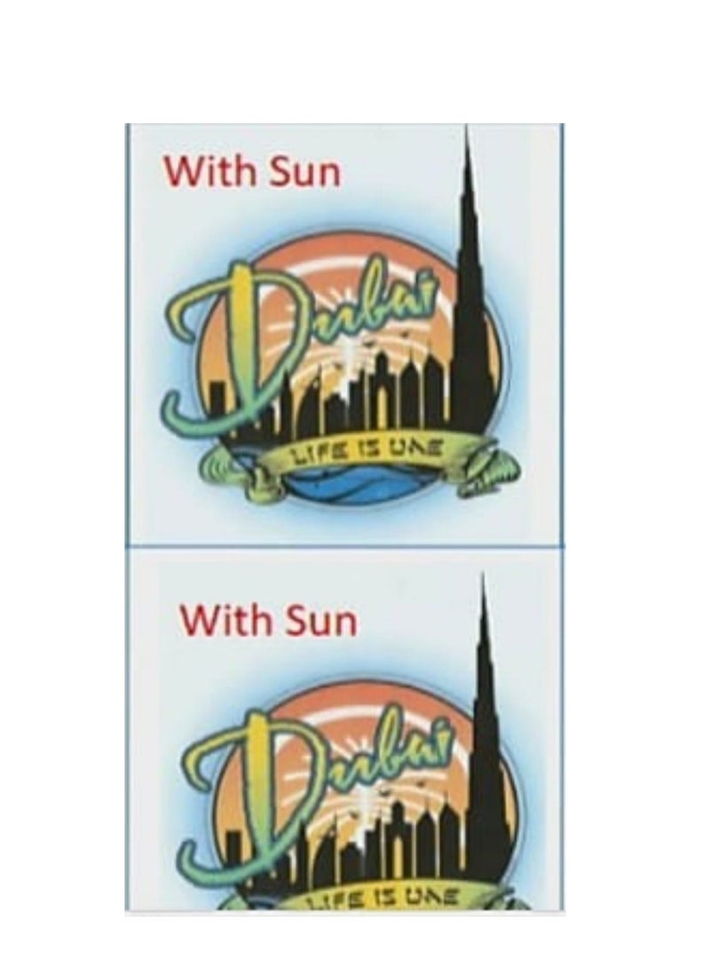 Generic - Dubai T-shirt Burj Khalifa Unisex Change Color Under The Sun - Image 1
