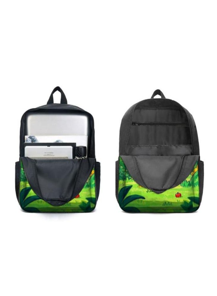 Cartoon three-piece schoolbag with zipper - 641  - Image 4