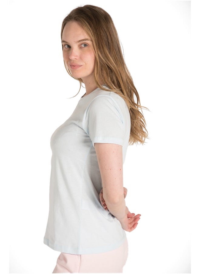 Marco Bergamo - Crew Neck Short Sleeve Top - Image 1