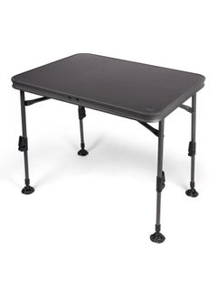Dometic Aluminum Adjustable Table, Foldable Table for Outdoor and Home Gardens, Black, Size 60*80*69 Cm 