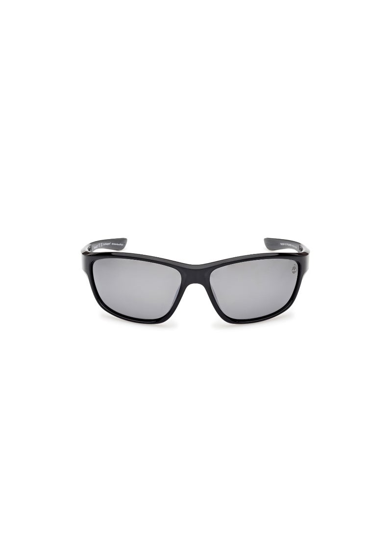 Timberland - TIMBERLAND Plastic Rectangular Full Rim Men Polarized Sunglass - Image 1