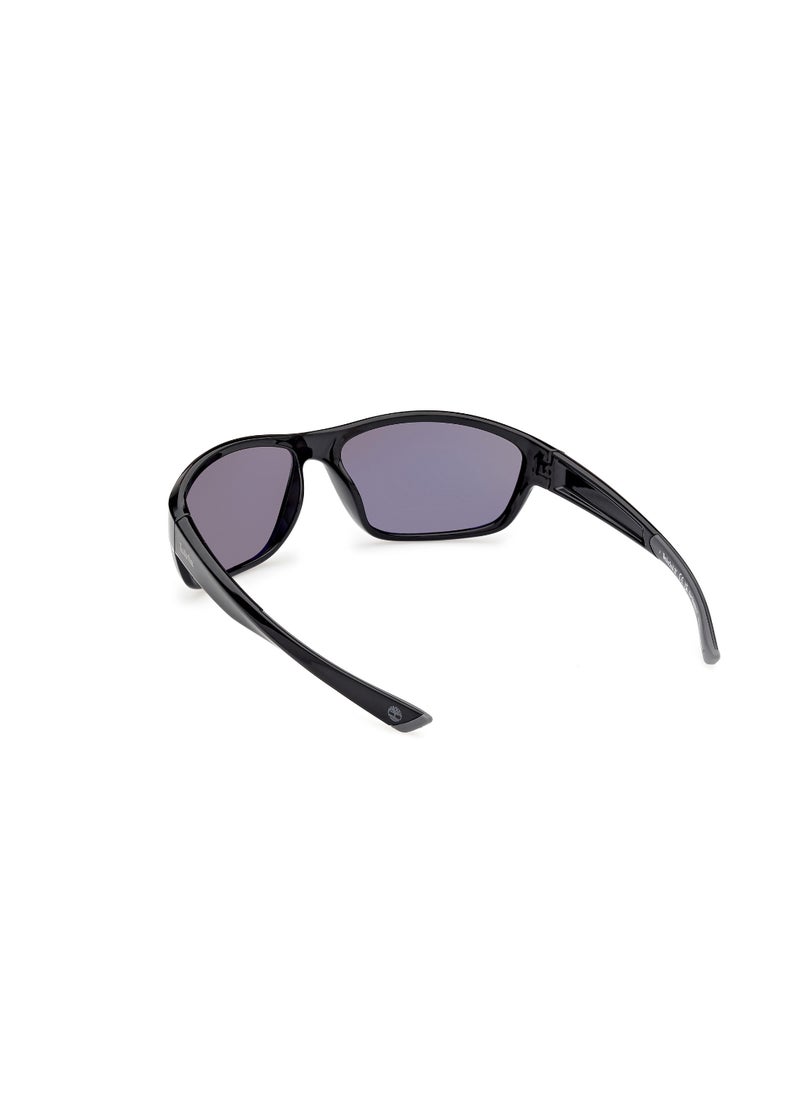 Timberland - TIMBERLAND Plastic Rectangular Full Rim Men Polarized Sunglass - Image 1