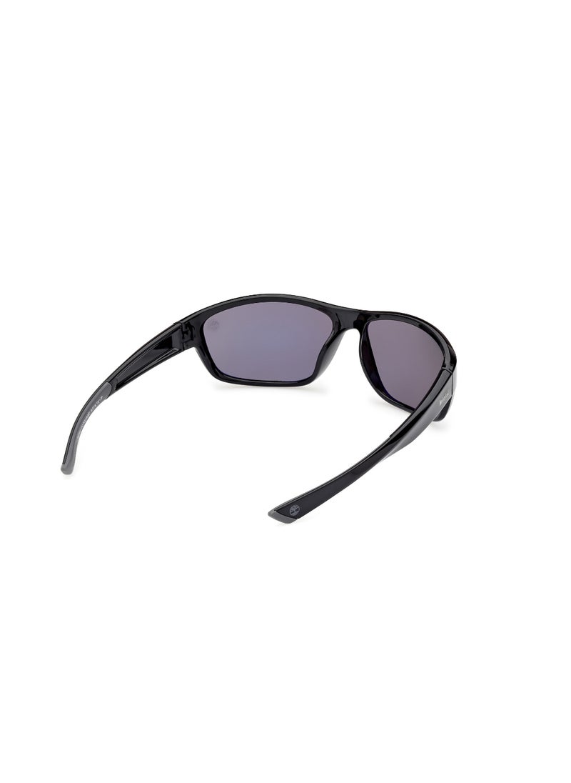 Timberland - TIMBERLAND Plastic Rectangular Full Rim Men Polarized Sunglass - Image 1