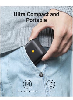 VOLTME 10000 mAh 10000mAh Fast Charging Power Bank, PD 22.5W Portable Charger with PD 3.0 USB-C Input & Output, Ultra-Compact Type-C Rapid Charging Battery Pack, Compatible with iPhone 16 Pro Max/16 Pro/16 Plus/15/14/13/12, Samsung Galaxy S24/S23/S22, iPad Pro, AirPods & More, High-Speed Portable Powerbank (Grey)  - Image 3