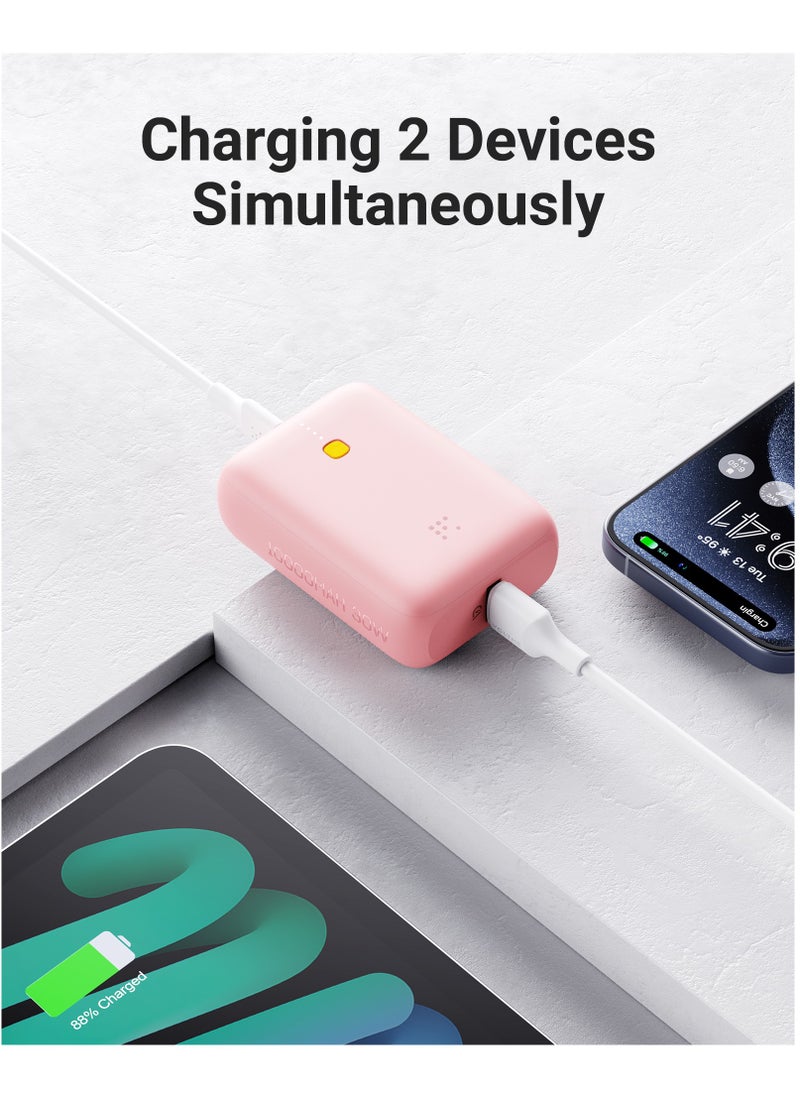 VOLTME - 10000 mAh 10000mAh Fast Charging Power Bank, PD 22.5W Portable Charger with PD 3.0 USB-C Input & Output, Ultra-Compact Type-C Rapid Charging Battery Pack, Compatible with iPhone 16 Pro Max/16 Pro/16 Plus/15/14/13/12, Samsung Galaxy S24/S23/S22, iPad Pro, AirPods & More, High-Speed Portable Powerbank (Grey) - Image 1