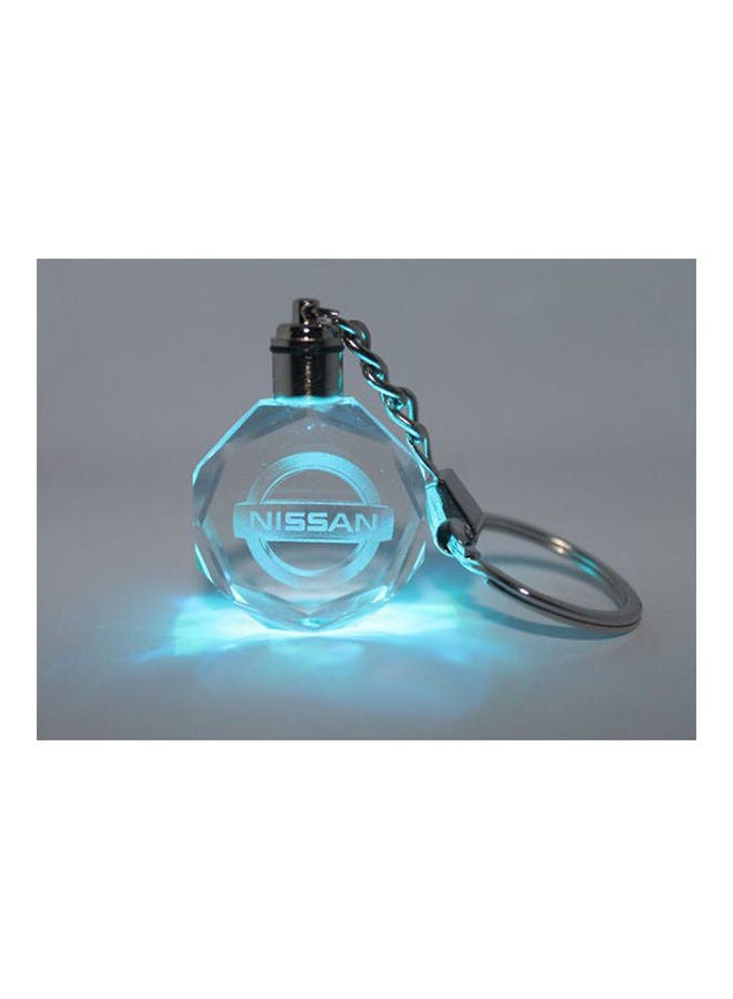 Loquat Keychain With Nissan Car Logo And Light