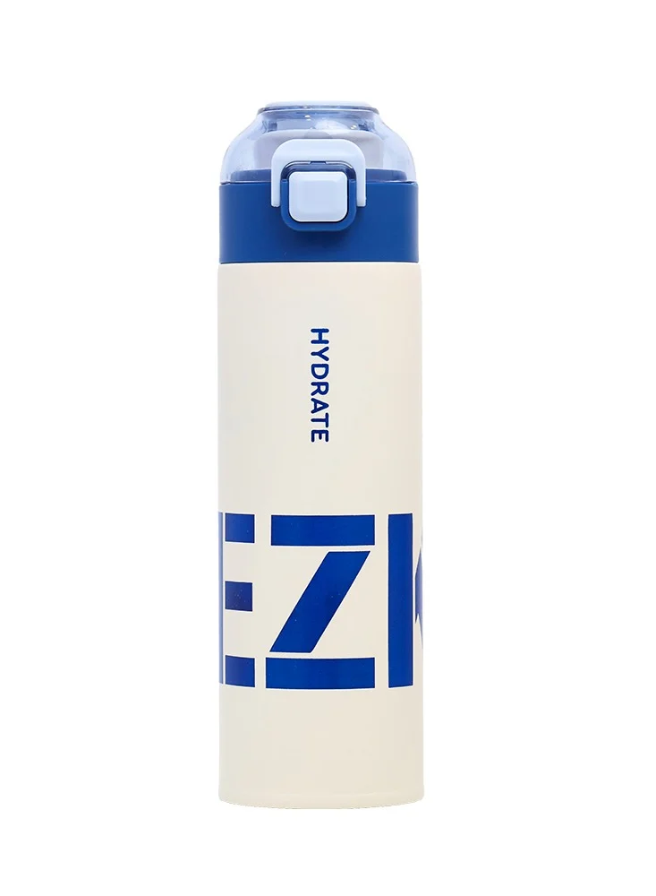 Eazy Kids Eazy Kids Insulated Travel Water Bottle - Blue, 550ml
