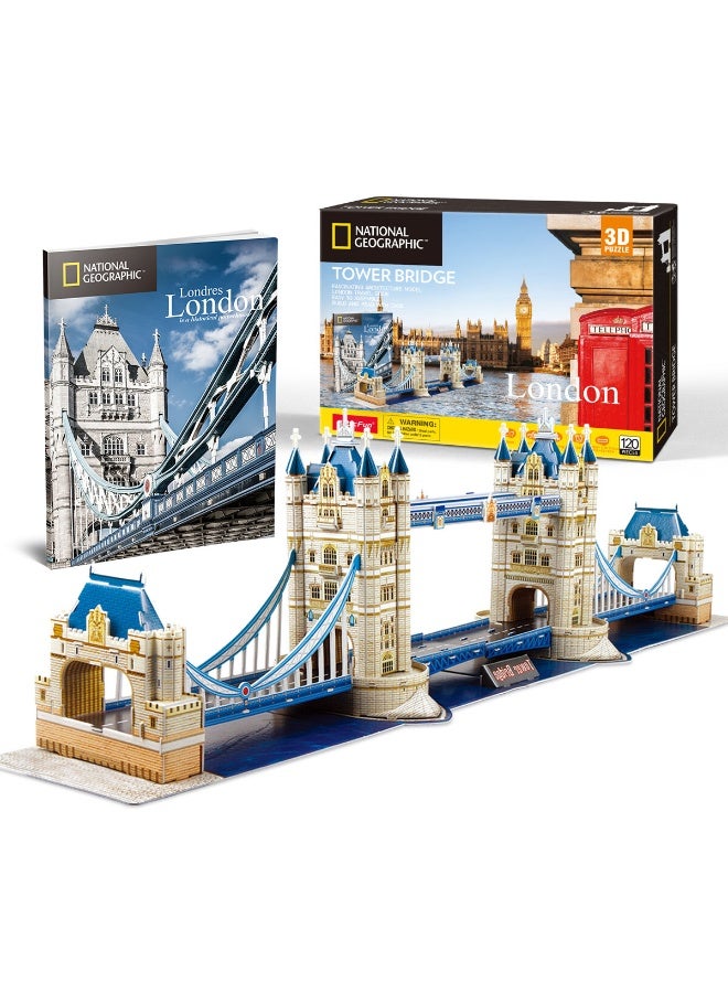CubicFun 3D Puzzle Tower Bridge - 120pc - Image 2