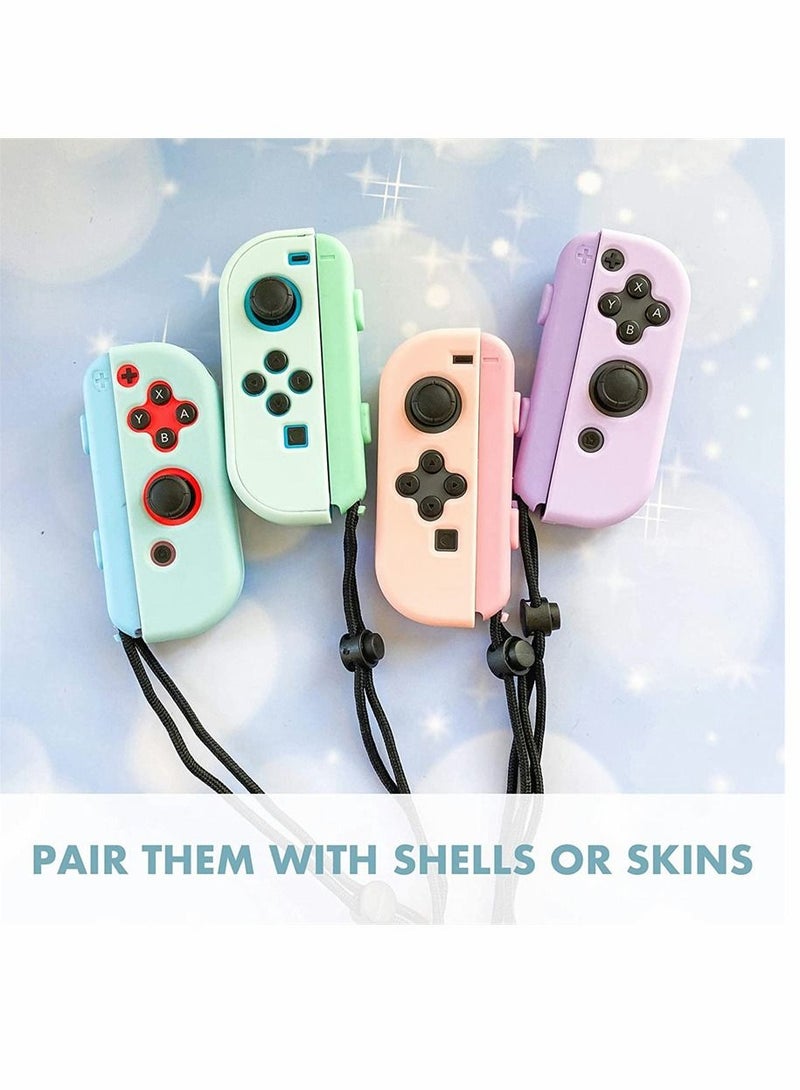 Y&D Straps Pair For Joycon Wrist Accessory Nintendo Switch Controller Adjustable Strap Accessories Standard Oled Joy Con 2pcs Pink - Image 2