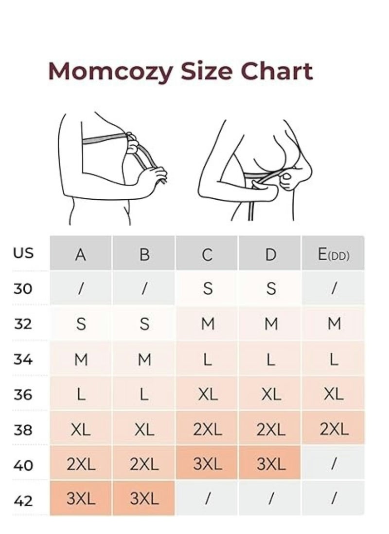 Nursing Bras for Breastfeeding, Seamless Ultra Comfort Maternity Bra, Natural Shape, Pregnancy Sleep Bralette - pzsku/ZE32633A1B9696A8AA448Z/45/_/1722583125/8447f7ef-969b-46f1-bd9d-cb60eb0685a2