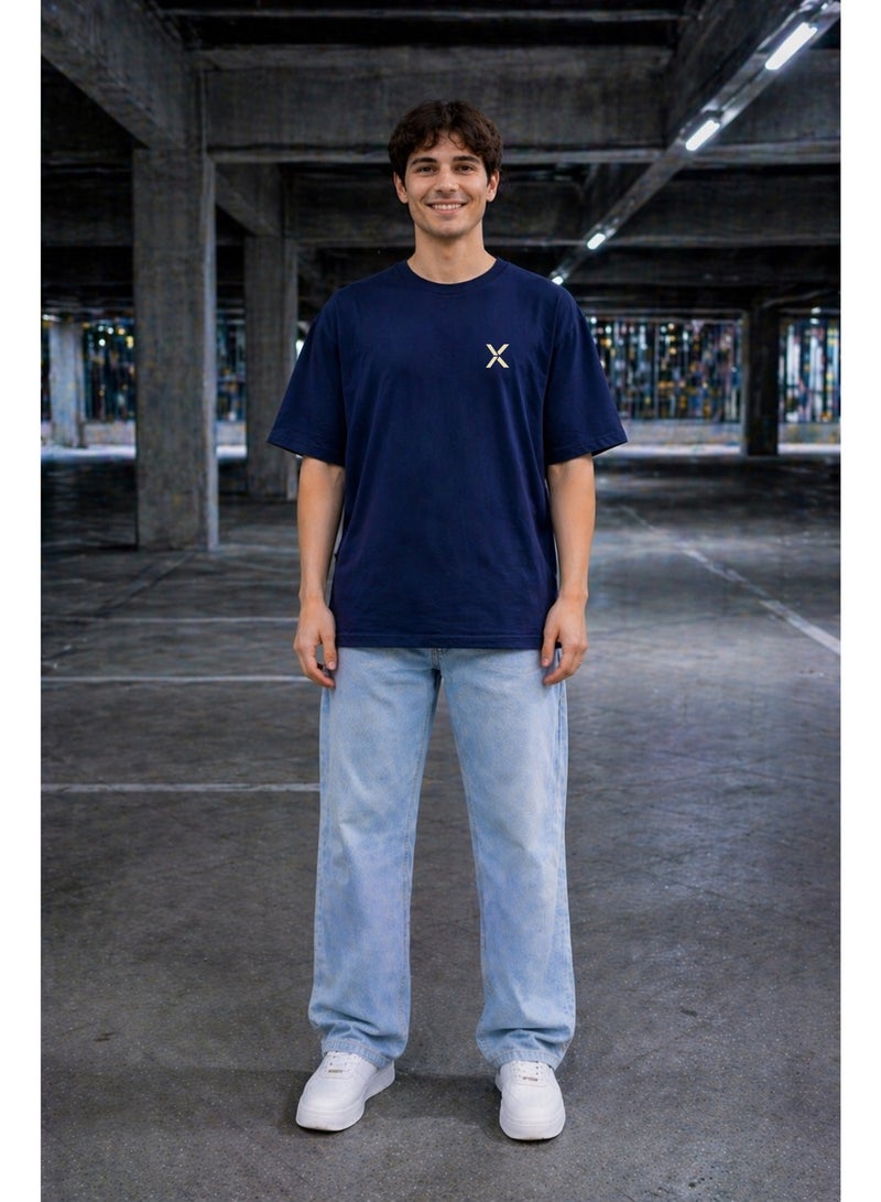 NOMAiX Magnetic X T-Shirt │ Back Print Graphic Tee │ Expat Streetwear │ Oversized Fit │ Made in UAE - Image 3