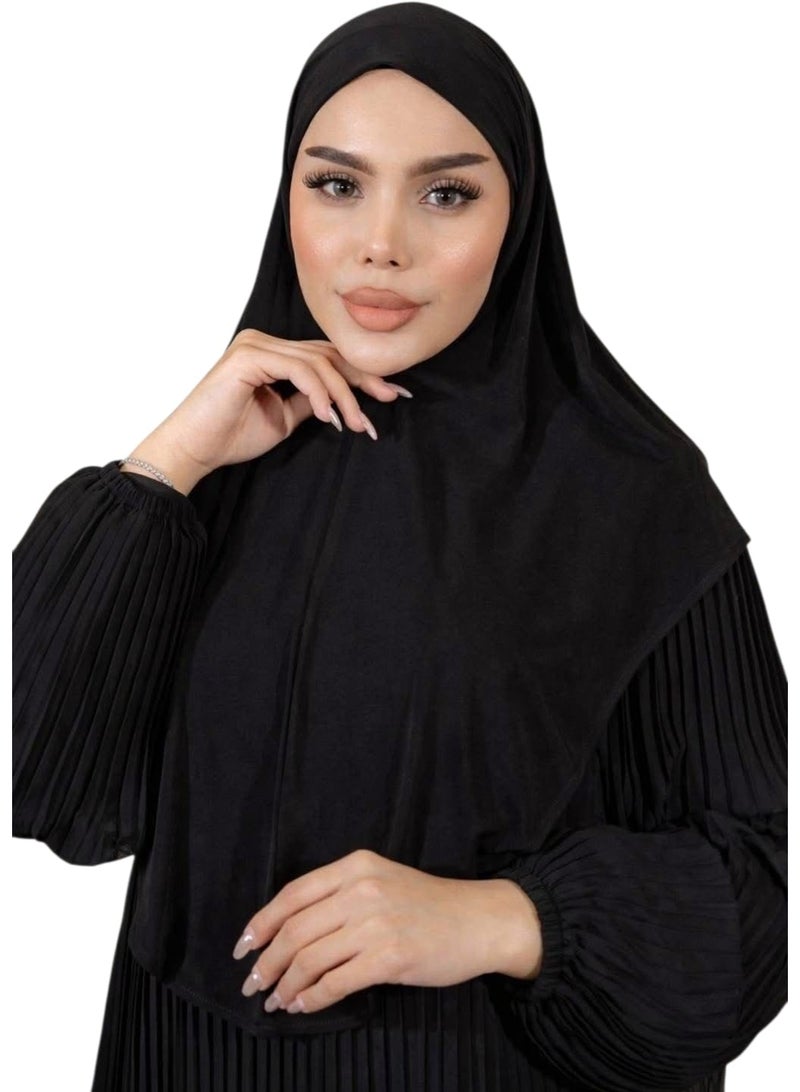 تلبيسه حجاب ماتريال قطن مقاس فضفاض