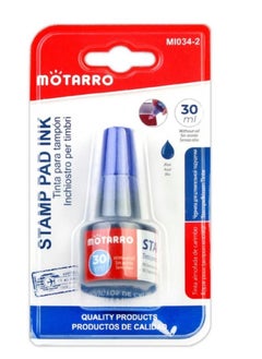 MOTARRO Motarro 30ml Stamp Ink pad Bottle Blue  - Image 1