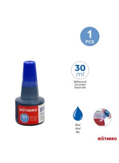 MOTARRO Motarro 30ml Stamp Ink pad Bottle Blue  - Image 2