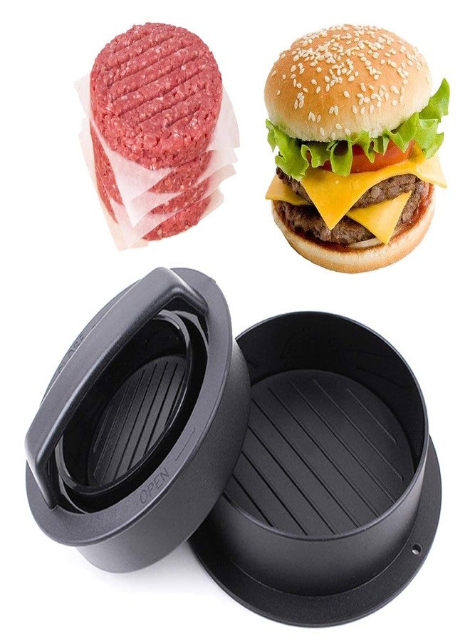 Leden Burger Press Hamburger Press Patty Maker for BBQ Grill 3-in-1 Non Stick Stuffed Burger Mold, Kitchen Tool, Beef Patties and Sliders - Image 1