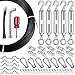 UGARDEN UGarden String Light Hanging Kit with 170ft Coated Stainless Steel 304 Tension Wire Rope, Outdoor Light Guide Wire kit,  - Image 2