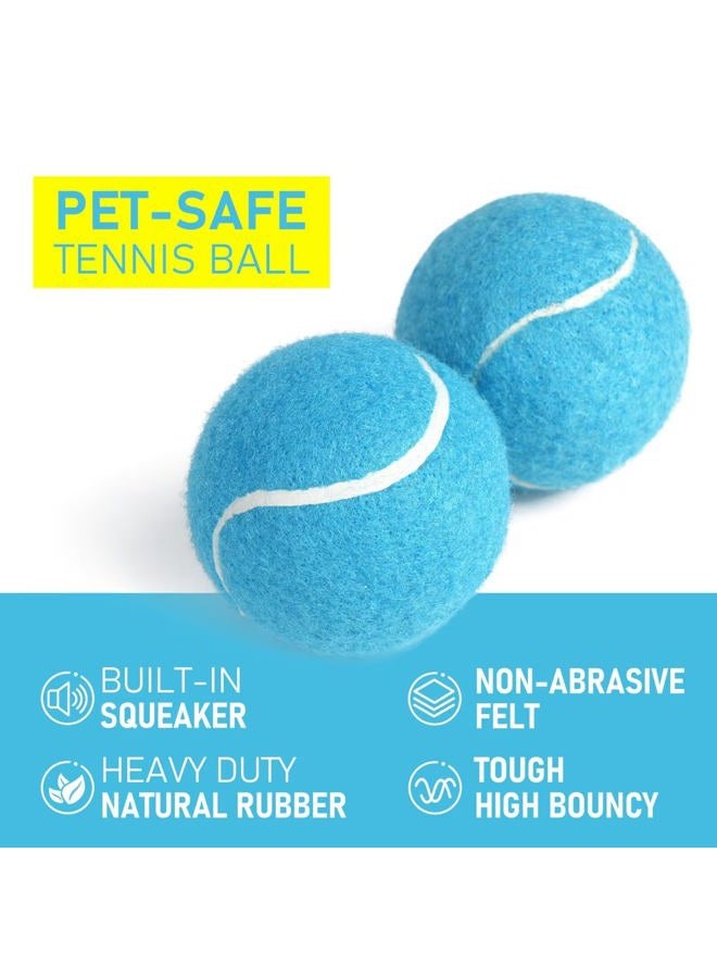 Prime Pets Mini Tennis Balls for Dogs, 2 Inch Squeaky Dog Toys, Interactive Dog Toy Balls for Indoor Outdoor, Dog Squeaky Toys for Small & Medium Dogs - Image 3