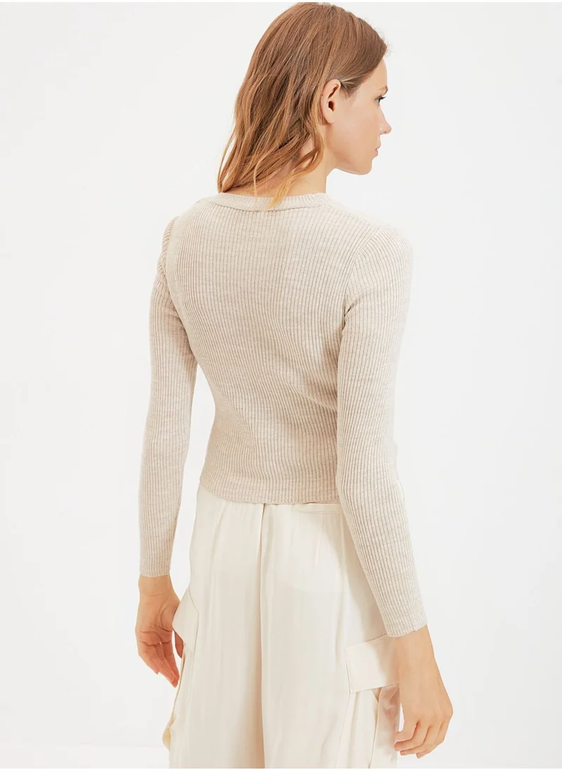 trendyol 2 Pack Knitted V-Neck Sweater
