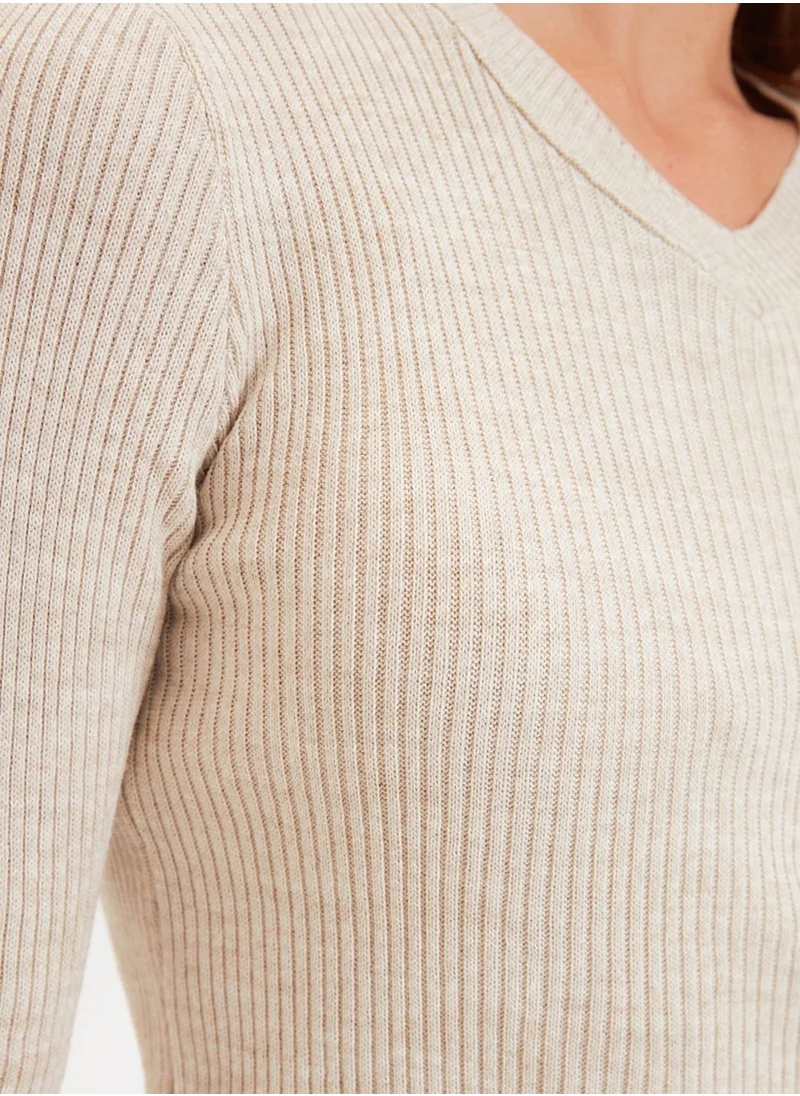 trendyol 2 Pack Knitted V-Neck Sweater
