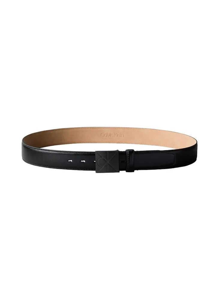 CALVIN KLEIN Logo Hole Allocated Belt