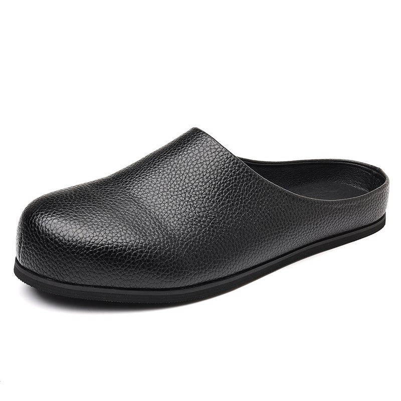 أحذية بيركنستوك للرجال نصف slippers أحذية مريحة ذات نعل ناعم أحذية نصف حزمة slippers حجم كبير عتيق كاجوال أحذية للرجال - Image 1